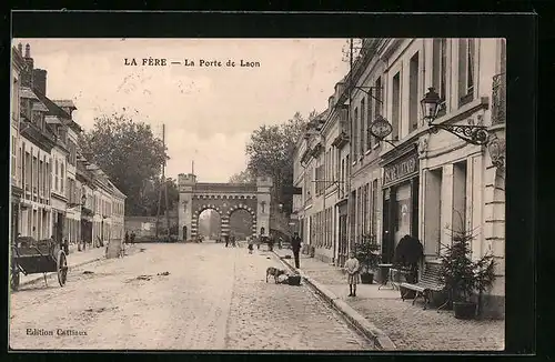 AK La Fère, La Porte de Laon