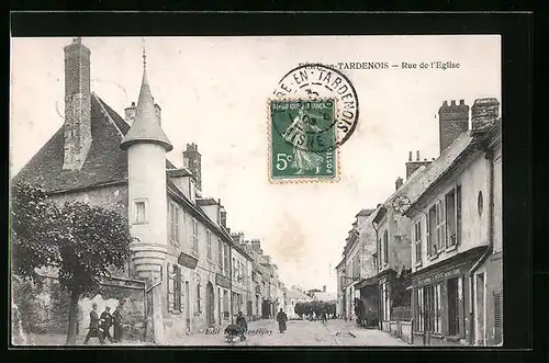 AK Fère-en-Tardenois, Rue de l`Eglise