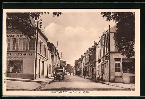 AK Montcornet, Rue de l`Eglise
