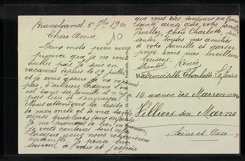 AK Brunehamel, Entrée par Rumigny