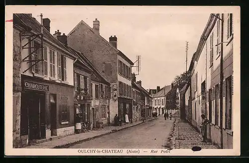 AK Oulchy-le-Chateau, Rue Potel