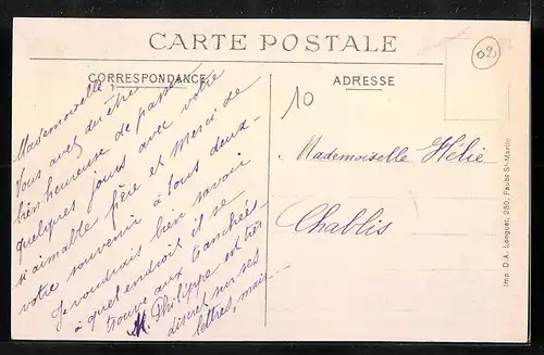 AK Villers-sur-Fère, La Mairie