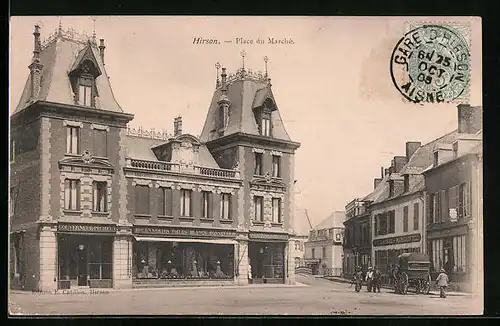 AK Hirson, Place du Marché
