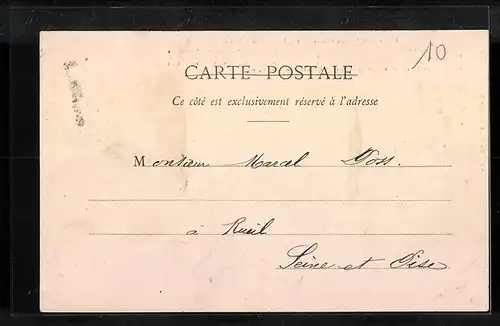 AK Hirson, L`Eglise et la Mairie