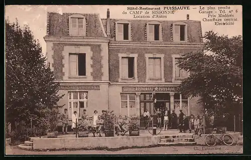 AK Sissonne, Hotel-Restaurant Puissauve du Camp de Sissonne