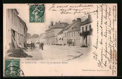 AK Sissonne, Place de la Grande Roize