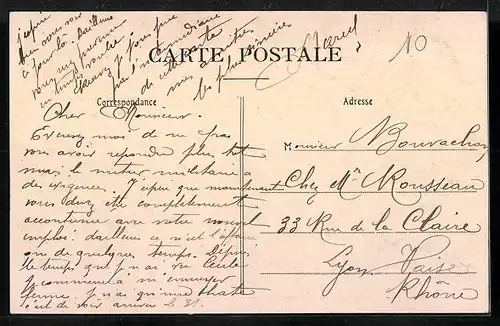 AK Sissonne, Rue de la Ville