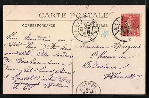 AK Marle, Le grand pont et le Faubourg St-Nicolas