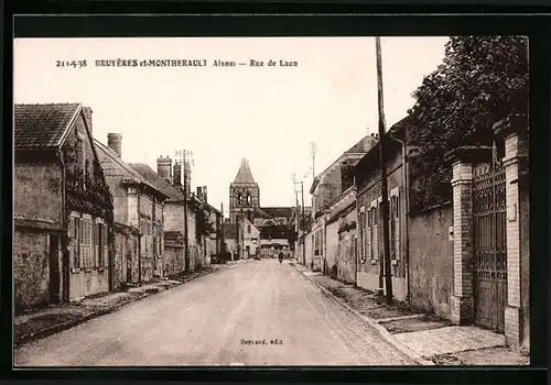 AK Bruyères-et-Montbérault, Rue de Laon