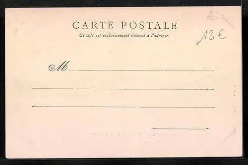 AK Laon, Escaliers de la Gare