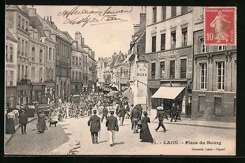 AK Laon, Place du Bourg
