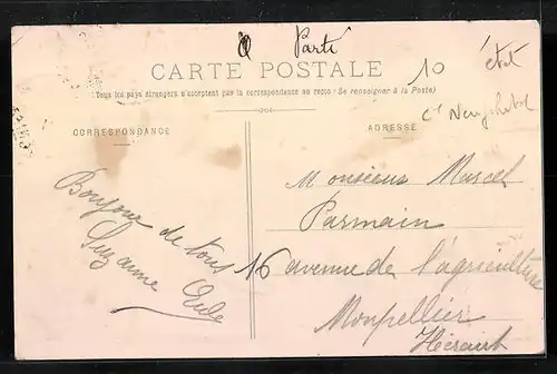 AK Guignicourt, Grande-Rue et Place Publique