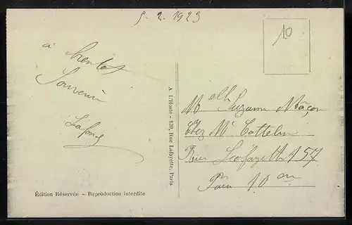 AK Tergnier, Vue Panoramique (Coté Ouest), Chemin de fer du Nord