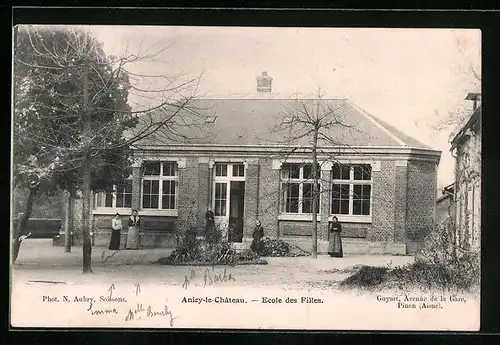 AK Anizy-le-Chateau, Ecole des Filles