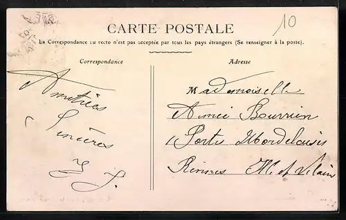 AK Anizy-le-Chateau, Rue de la Fontaine