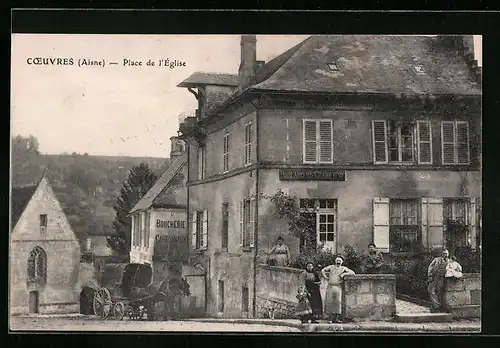 AK Coeuvres, Place de l`Eglise
