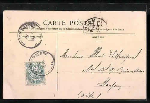 AK Rozoy-sur-Serre, L`Hotel de Ville