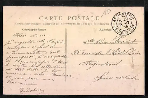 AK Chézy-sur-Marne, Les Faubourgs