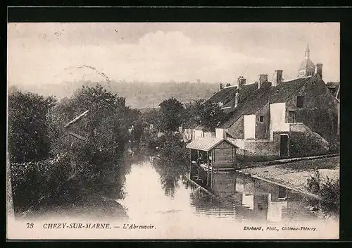 AK Chézy-sur-Marne, L`Abreuvoir