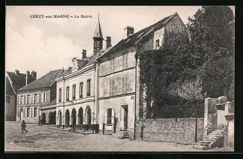 AK Chézy-sur-Marne, La Mairie