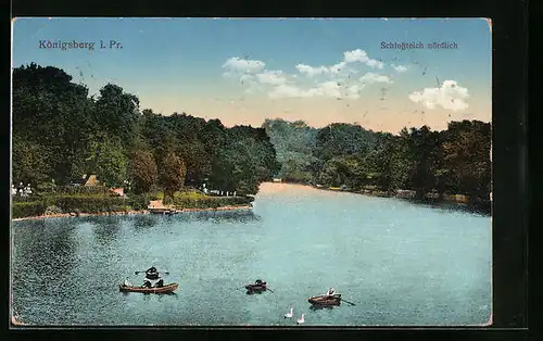 AK Königsberg, Schlossteich nördlich