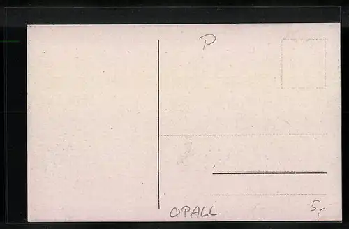 AK Lyck, Ortsansicht und Uferpartie