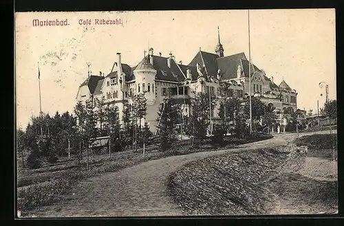 AK Marienbad, Café Rübezahl