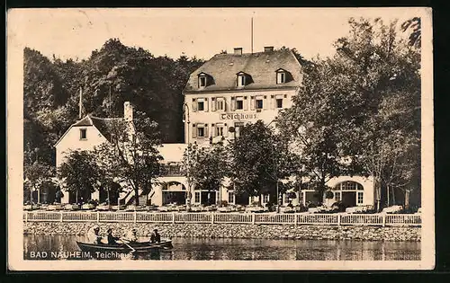 AK Bad Nauheim, Café Teichhaus
