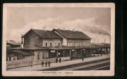 AK Holzwickede i. W., Bahnhof