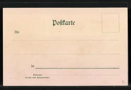 Lithographie Oberammergau, Theater