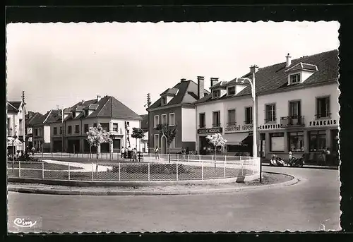 AK Villenauxe, Place Georges-Clemenceau