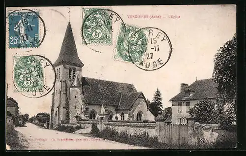 AK Verrières, l'Église