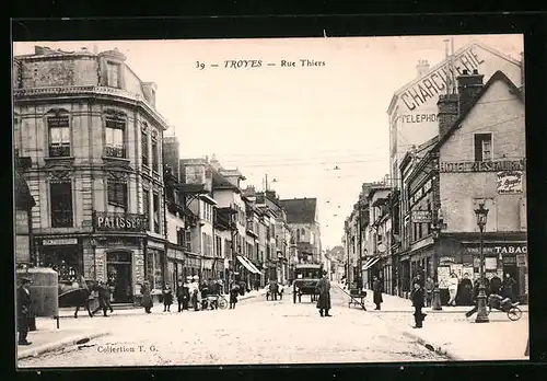 AK Troyes, Rue Thiers