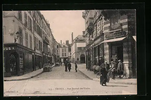 AK Troyes, Rue Juvénal des Ursins