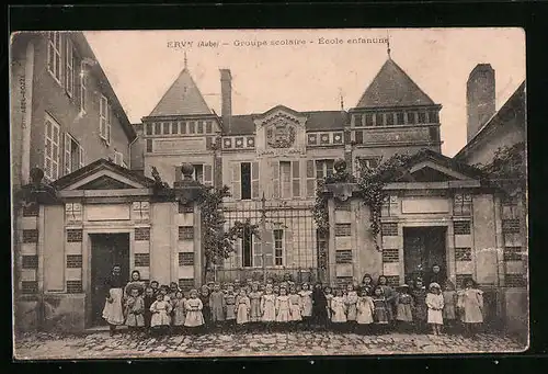 AK Ervy, Groupe scolaire, École enfantine