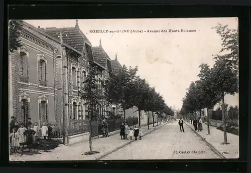 AK Romilly-sur-Seine, Avenue des Hauts-Buissons