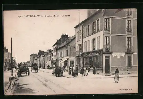 AK Sainte-Savine, la Poste