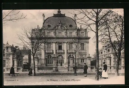 AK Troyes, la Caisse d'Epargne