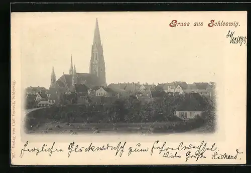 AK Schleswig, Blick auf den Dom