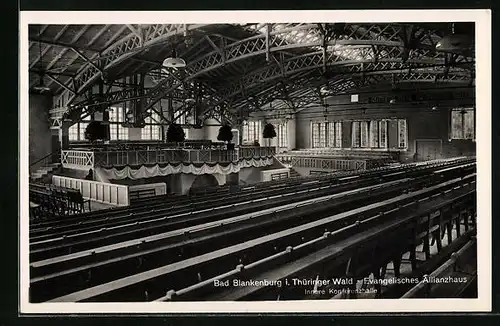 AK Bad Blankenburg, Evangelisches Allianzhaus, Innere Konferenzhalle