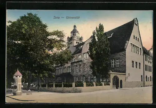 AK Jena, Universität und Litfasssäule