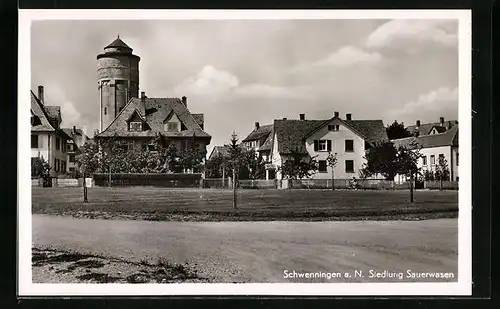 AK Schwenningen a. N., Siedlung Sauerwasen