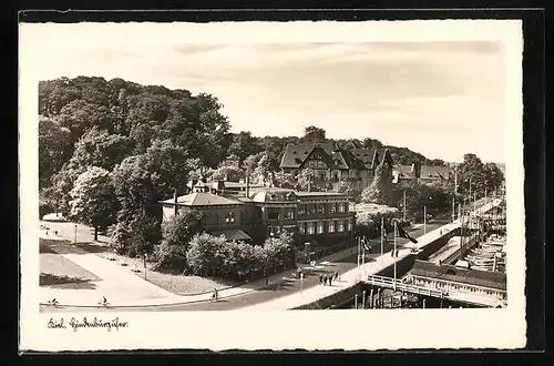 AK Kiel, Blick auf das Hindenburgufer