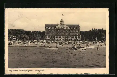 AK Brunshaupten / Ostsee, Kurhotel am Strand