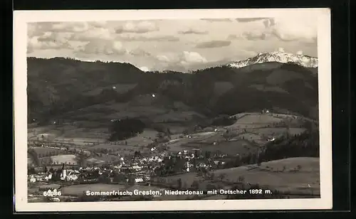 AK Gresten, Panorama mit Oetscher