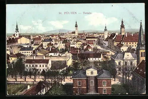 AK St. Pölten, Totale aus der Vogelschau