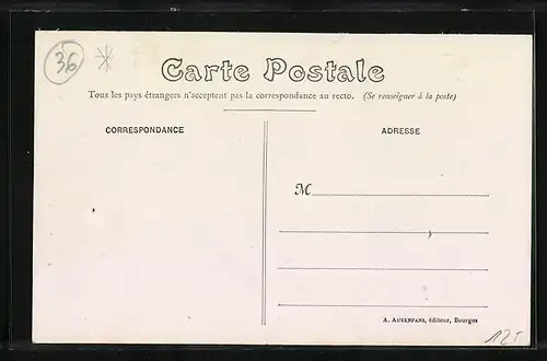 AK St. Pierre-de-Jars, Entrée du Bourg, Route de Reuilly