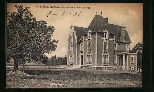 AK La Ribère, Villa du Guépar St-Gautier