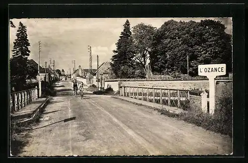 AK Clion-sur-Indre, Rue du Pont de Martillet