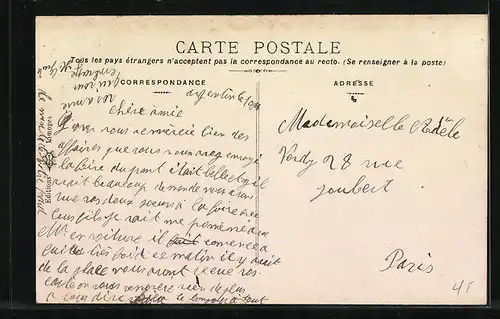 AK Argenton, Rive droite de la Creuse, Vue prise du Pont Neuf